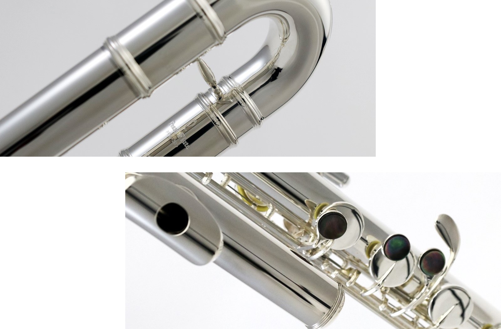 Pearl Flute パールフルート PFB-305BE バスフルート 横型 新品 H管 管楽器 管体 洋銀製 銀メッキ Eメカニズム Bass  Flute PFB305BE H足部管 セット A 北海道 沖縄 離島不可 管楽器・吹奏楽器
