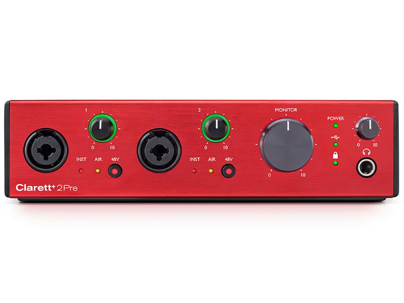 楽天市場】Focusrite フォーカスライト CLARETT+ 4Pre オーディオ