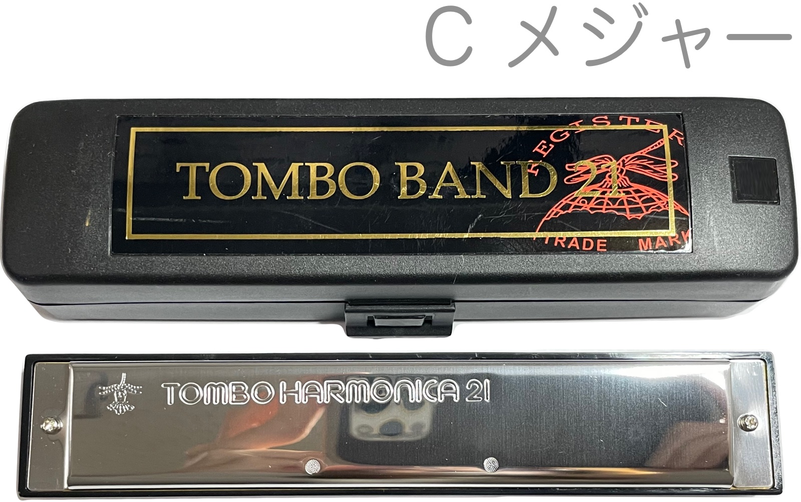 楽天市場】TOMBO ( トンボ ) 3121 複音ハーモニカ メジャー C調 21穴