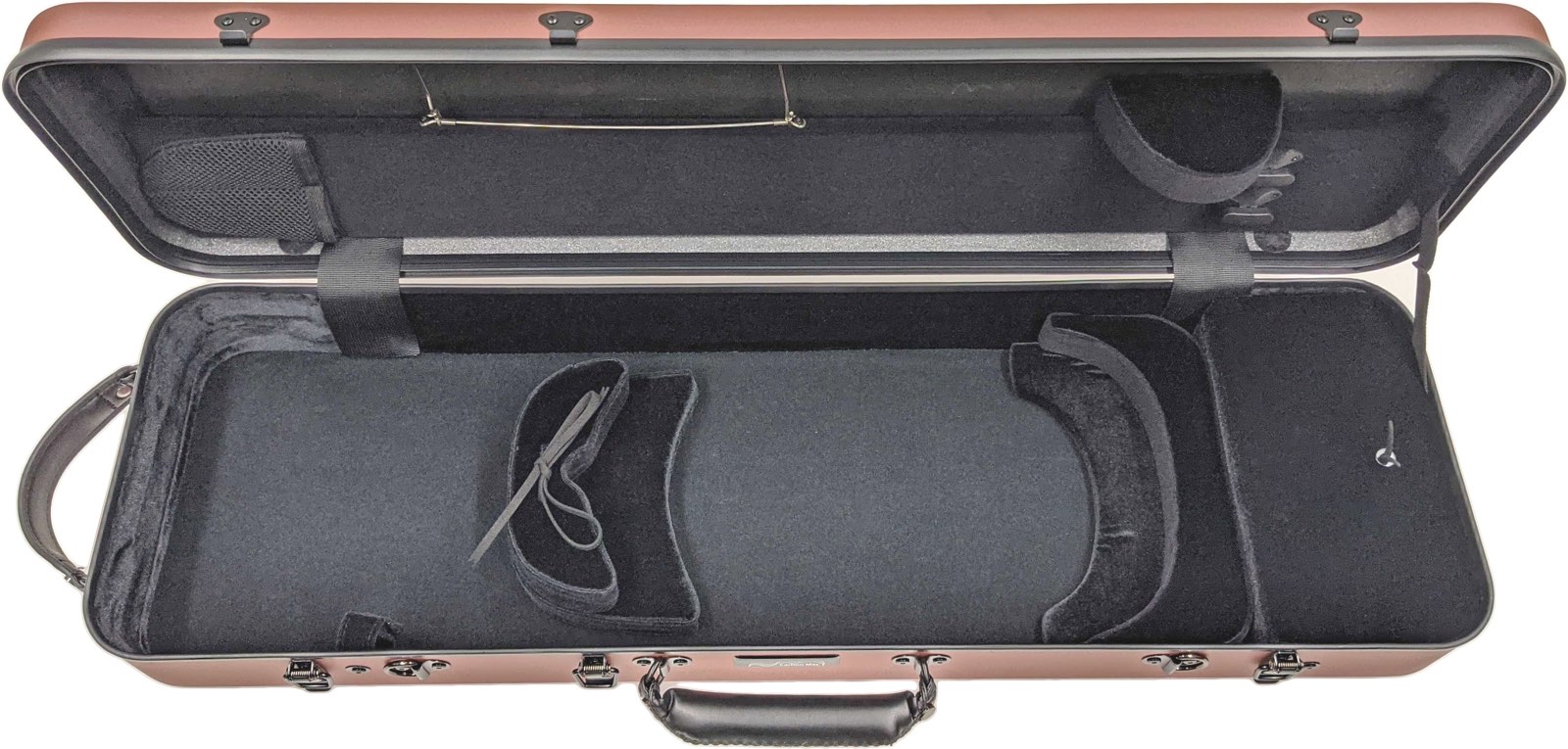 通販 Carbon Mac カーボンマック CFV-1S サテン バイオリン ピンクゴールド ハードケース 四角タイプ りュック 4 violin  case pink gold S-PKG セット A 北海道 沖縄 離島不可 fucoa.cl