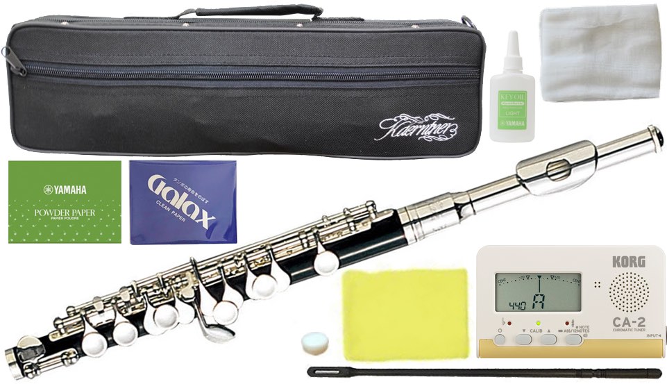 美品 ゲマインハート ピッコロ 4P Gemeinhardt Gemeinhardt ゲマインハート 4P ピッコロ 頭部管 管体 樹脂製