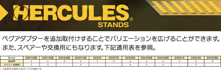 Hercules(ハーキュレス)DS510BBトランペットスタンドコルネットスタンドコンパクトtrumpetcornetstandTDM-700DARLアリエルセット北海道沖縄離島不可