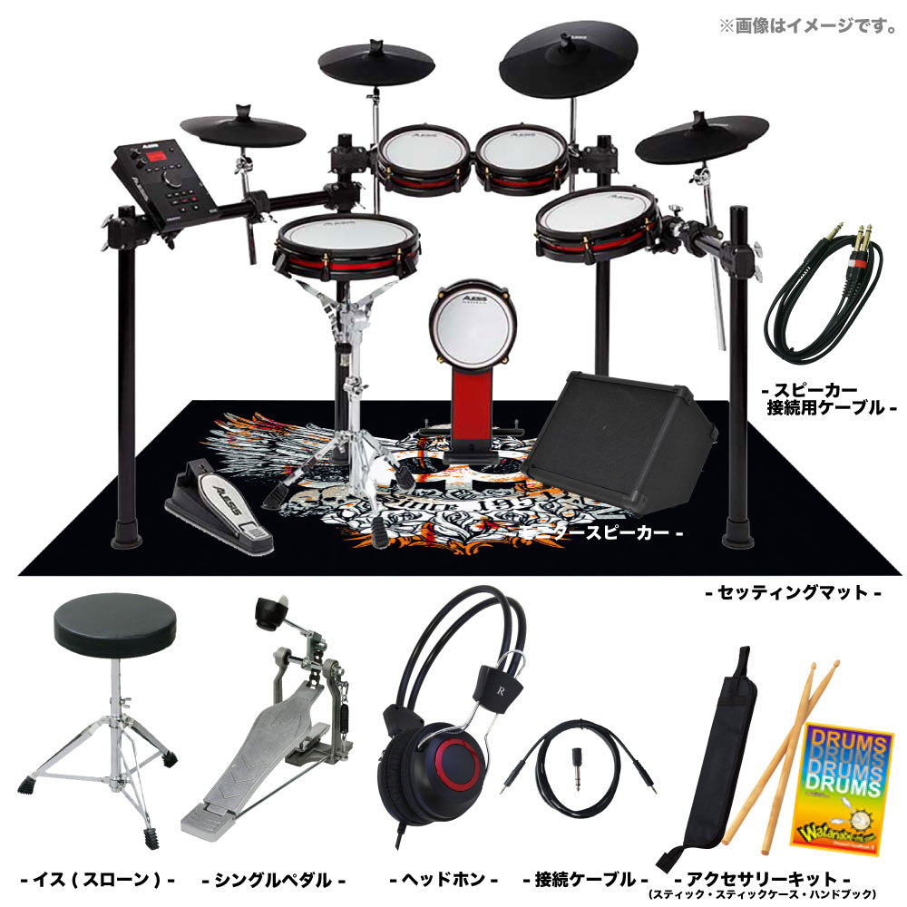 海外販売× ALESIS アレシス 電子ドラム用アンプ - 通販 - bolivialodge