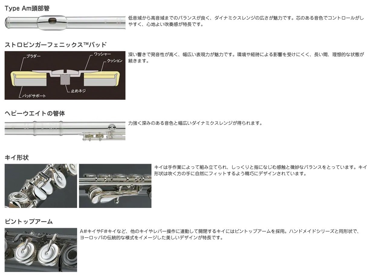 入手困難 YAMAHA ヤマハ YFL-687 インライン リングキイ フィネス C管 フルート 管体 銀製 日本製 管楽器 Finesse  flute 北海道 沖縄 離島 代引き不可 whitesforracialequity.org