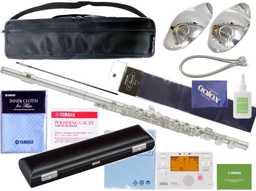 楽天市場】YAMAHA ヤマハ YFL-412 フルート 頭部管 管体 銀製 E