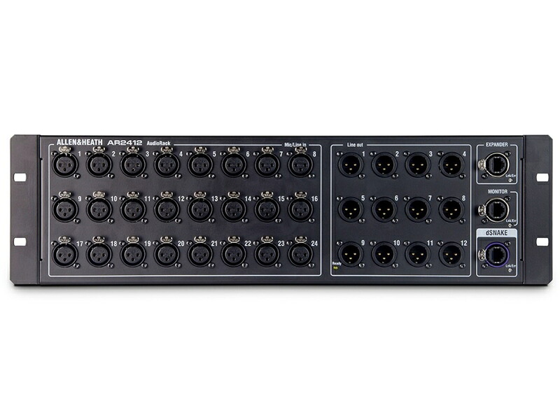 ALLEN&HEATH アレンアンドヒース AR2412 ◆ 入出力拡張ユニット ステージボックス【4月3日時点、僅少数在庫あり △ 】