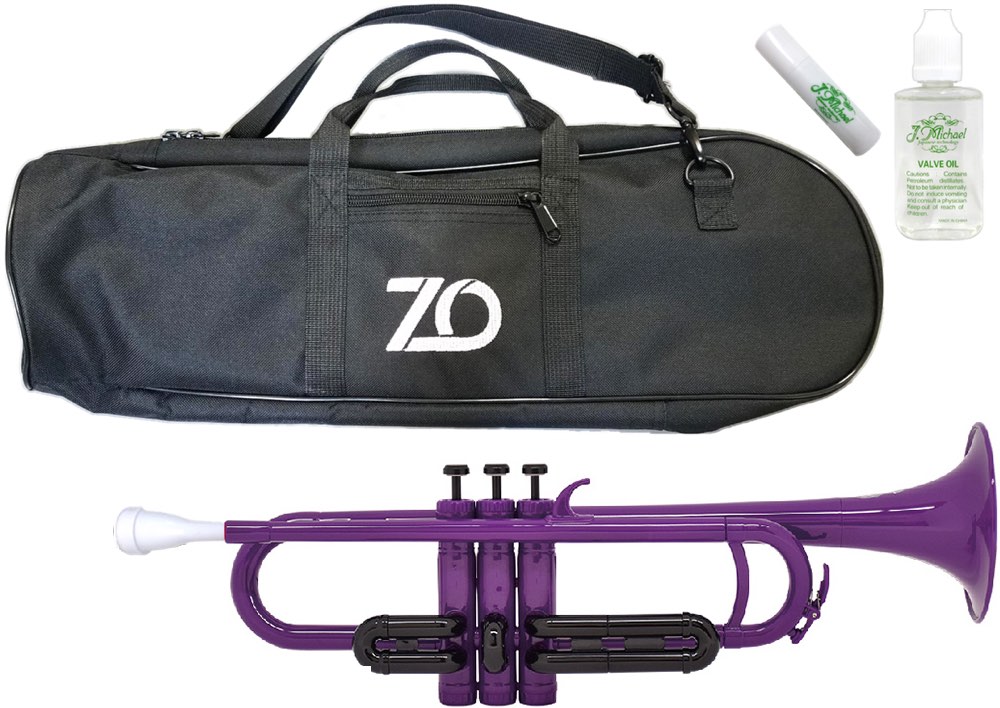 ご予約品 ZO ゼットオー トランペット TP-04BK パープル 調整品 新品 アウトレット プラスチック 管楽器 trumpet purple  バルブオイル セット A 北海道 沖縄 離島 同梱不可 fucoa.cl