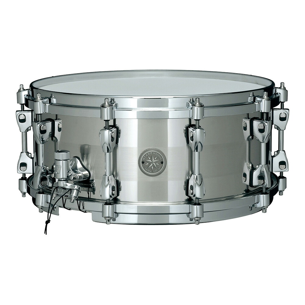 TAMA タマ STARPHONIC Stainless Steel 14"x6" PSS146【 ドラム スネア 】【PSS146】【ケース付き 7月11日時点メーカー在庫無し 】 スターフォニック|ワタナベ楽器 SHOP