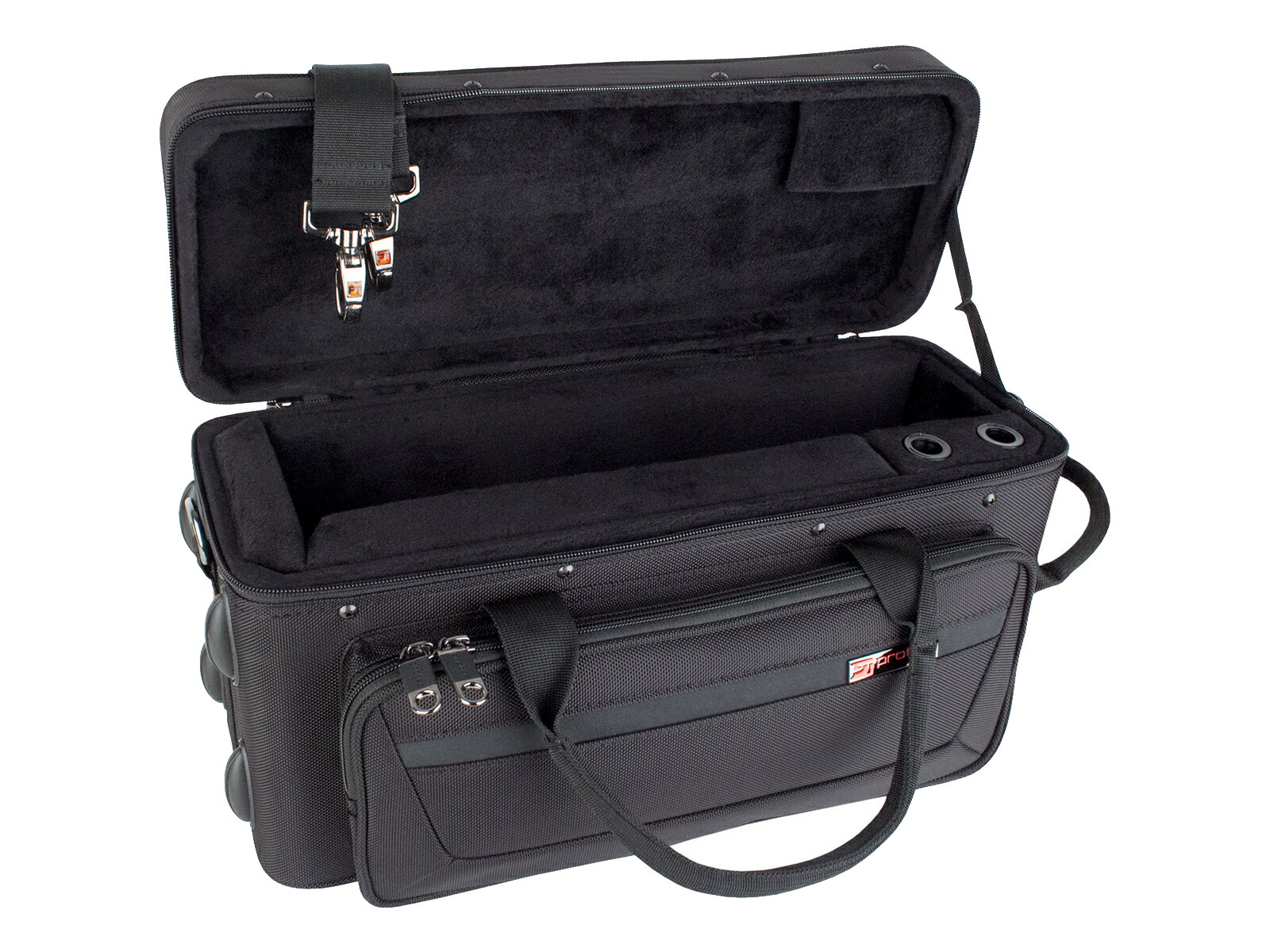 PROTEC ( プロテック ) PB312 コルネット ケース ブラック セミハードケース バックパックストラップ BP-STRAP セット Cornet case black 北海道 沖縄 離島不可