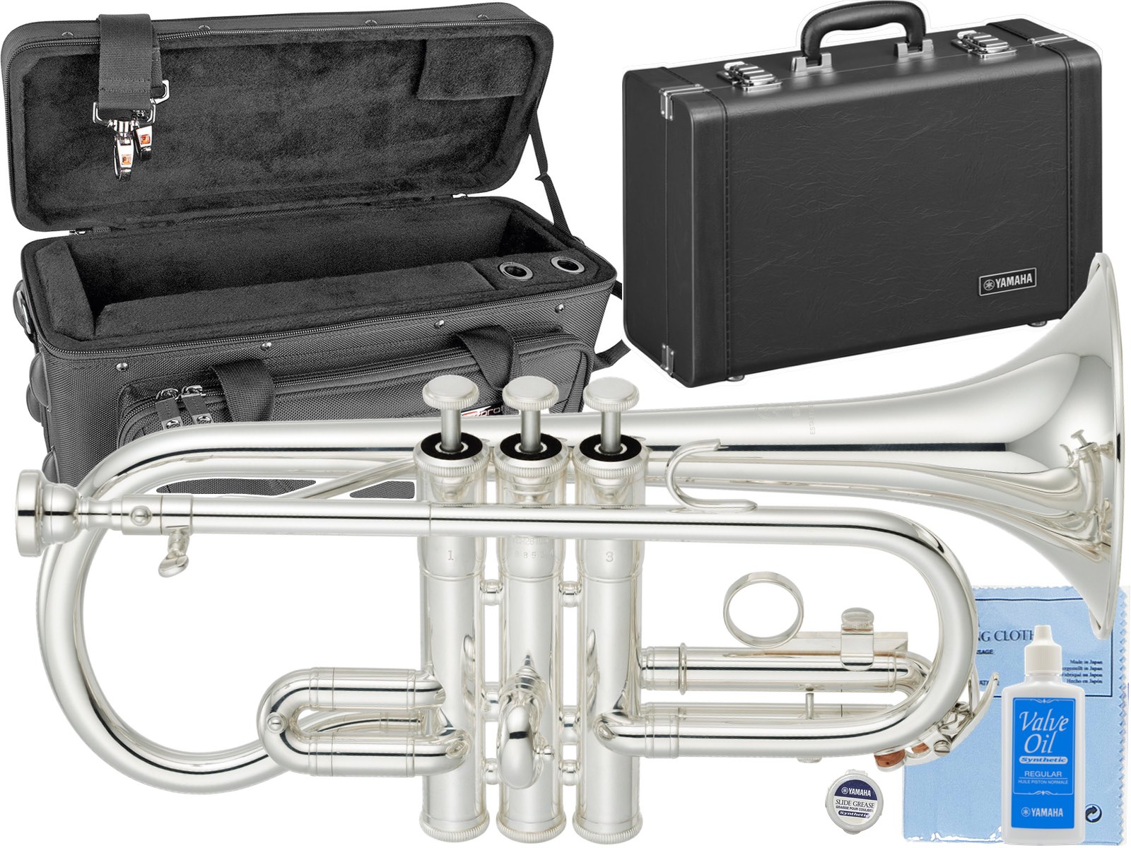 楽天市場】YAMAHA ヤマハ YCR-4330GSII コルネット 銀メッキ