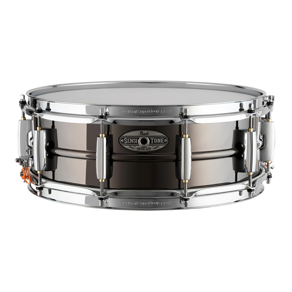 Pearl パール Sensitone Heritage Alloy Black/Brass STH1450BR 【 ドラム スネア センシトーン 】 【STH1450BR】【 7月11日時点メーカー在庫無し 】 スネア ドラム|ワタナベ楽器 SHOP