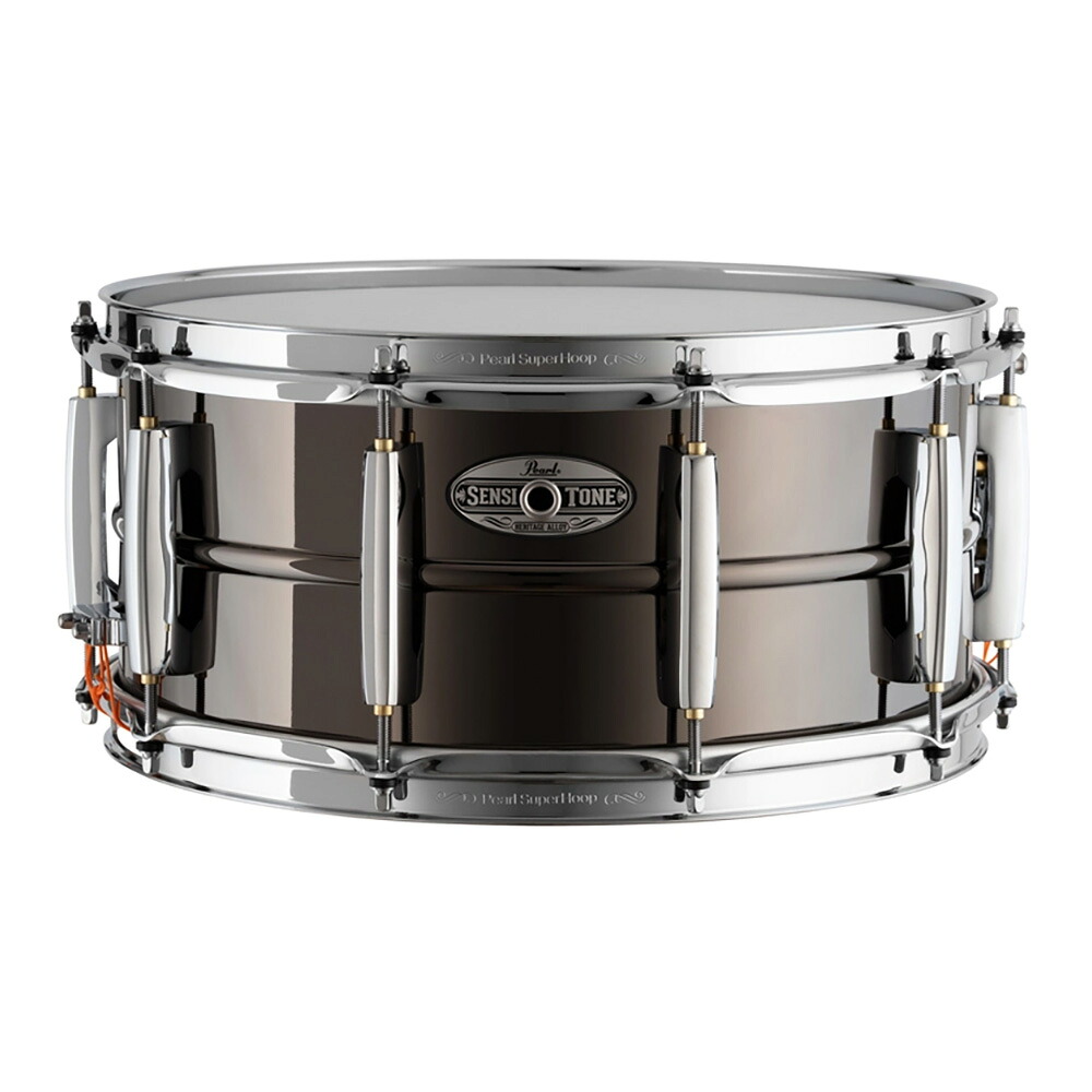 Pearl パール Sensitone Heritage Alloy Black/Brass STH1465BR 【 ドラム スネア センシトーン 】 【STH1465BR】【 7月11日時点メーカー在庫無し 】 スネア ドラム｜ワタナベ楽器　ＳＨＯＰ