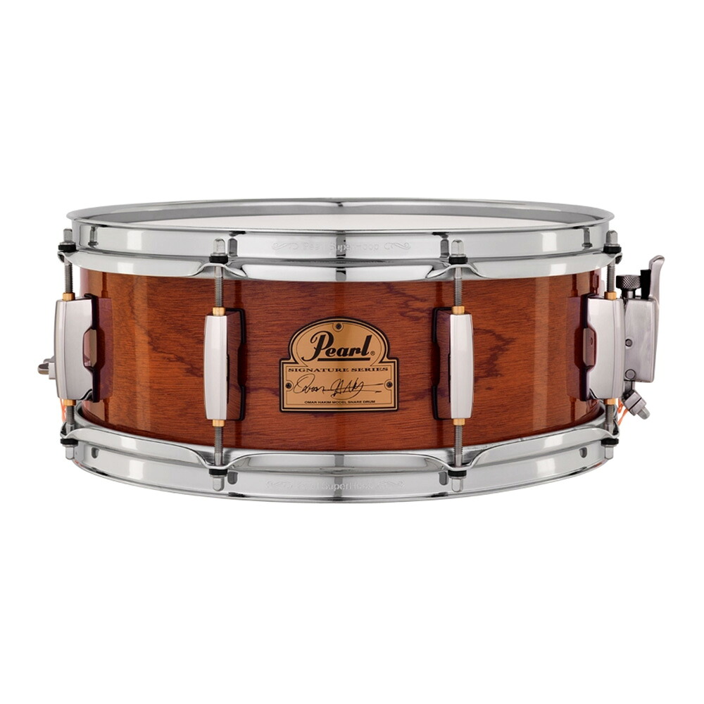 Pearl パール Signature Snares Omar Hakim OH1350 オマーハキム シグネチャースネア【OH1350】【 7月11日時点メーカー在庫無し 】 ドラム スネア アーティスト｜ワタナベ楽器　ＳＨＯＰ