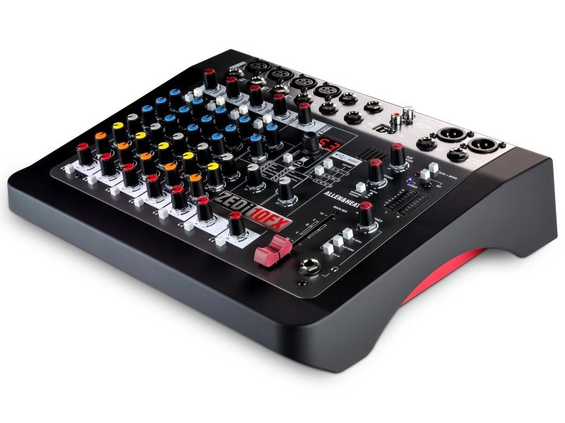 ALLEN&HEATHミキサー ZED-10FX ・USB・高品位エフェクト搭載 Amazon | ALLEN&HEATH USB・高品位エフェクト搭載・コンパクト