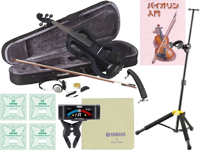 CarloGiordano カルロジョルダーノ EV-202 ブラック Black D BK 楽器