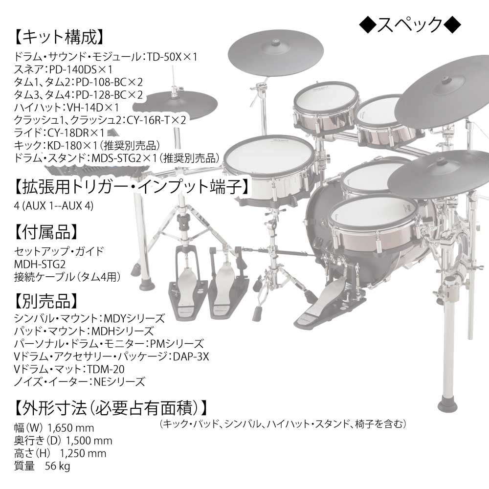 新作揃え Roland PD-128 BC(ブラッククローム) 電子ドラム (い) 打楽器