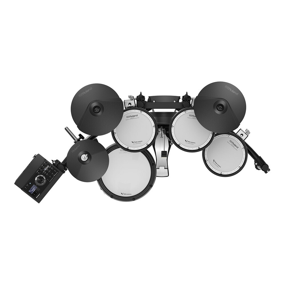 Roland ( ローランド ) TD-17KV-S スターターセット ( Pearl 製 オプション 付 ツインペダル ) マット 電子ドラム エレドラ TD17 TD-17 メッシュ 初心者 入門 ドラムセット 自宅 消音 静か 軽音 吹奏楽
