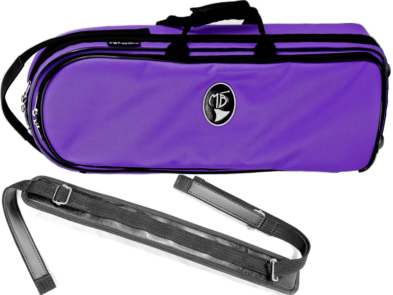 Marcus Bonna マーカスボナ MB01TP PR トランペット ケース パープル ナイロン製 セミハードケース シングルケース Trumpet single case purple　北海道 沖縄 離島不可