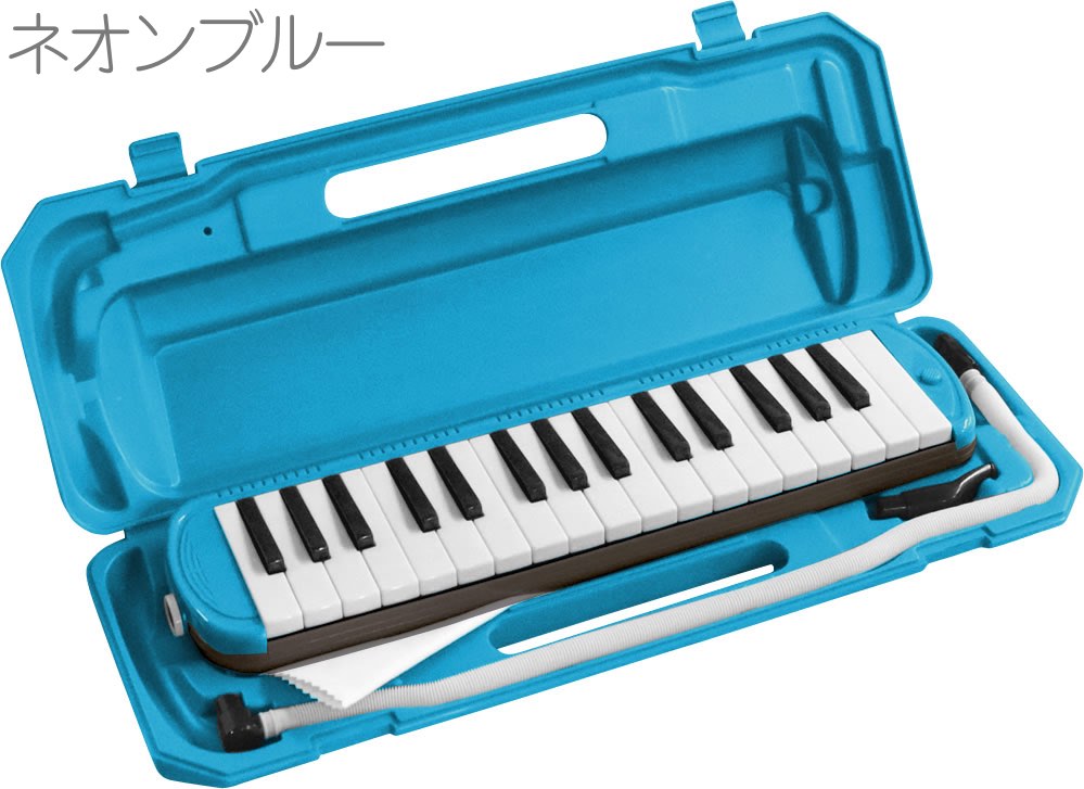 ゼンオン 鍵盤ハーモニカ ピアニー 323AH BLUE - 鍵盤楽器、ピアノ
