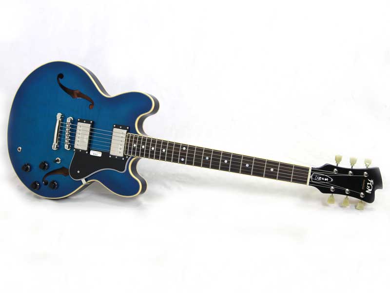 Fujigen Masterfield エレキギター セミアコ FUJIGEN MSA-HP/BBT Masterfield MSA セミアコギター(フジゲン