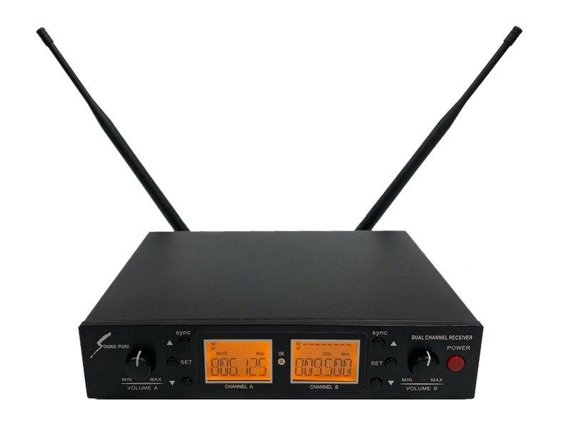 SOUNDPURE(サウンドピュア)SP-W-H01◆2派同時使用可能なハーフラックサイズチューナー(受信機)単体