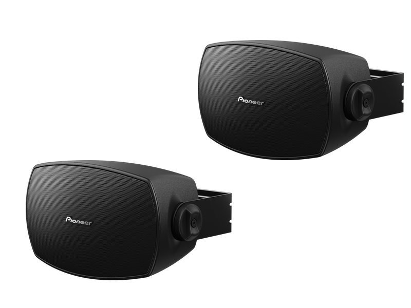 Pioneer ( パイオニア ) CM-S54T K (BK / ブラック) (2本/ペア) ◆ 4.5インチ 2way 商用空間用 サーフェスマウント スピーカーシステム 露出型