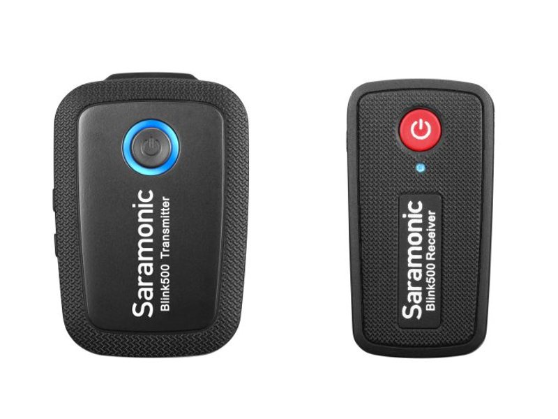 Saramonic ( サラモニック ) BLINK500 B1-JP ◆ 2.4GHz 1ch ワイヤレスマイクシステム ラべリアマイク付属 ブラックモデル