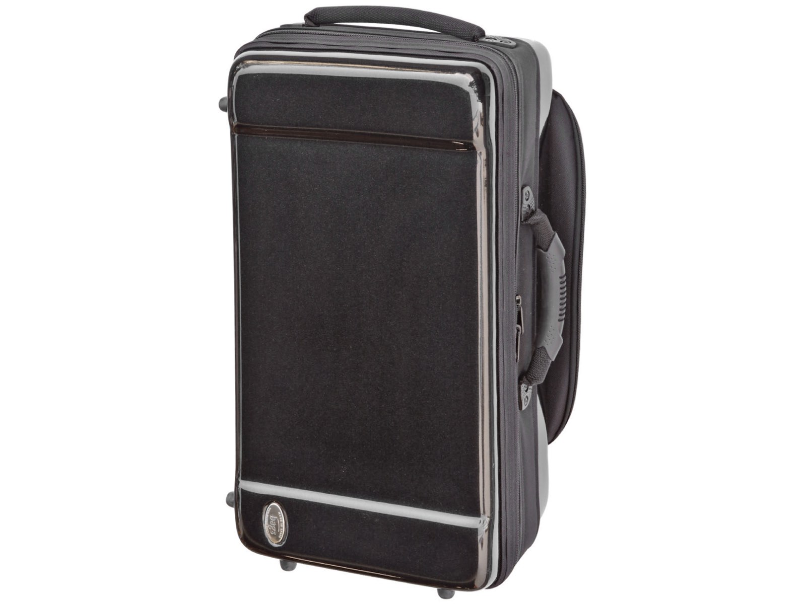 bags　バッグス　EC2TRM　代引き　ダブルケース　case　ブラック　離島　M-BLK　2本用　沖縄　北海道　ケース　black　ハードケース　 Trumpet　メタリック　トランペット　同梱不可