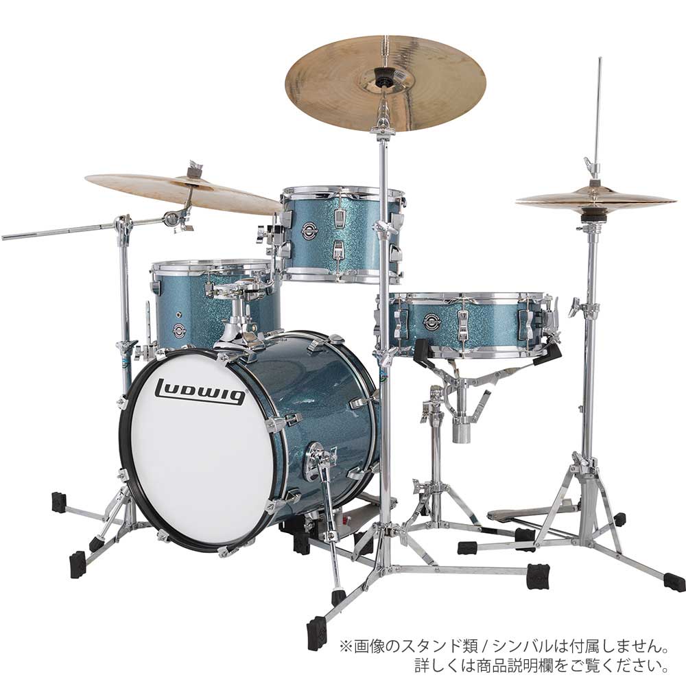 LUDWIG ラディック ブレイクビーツ BOOM 本格派 消音 黒色 TAMA