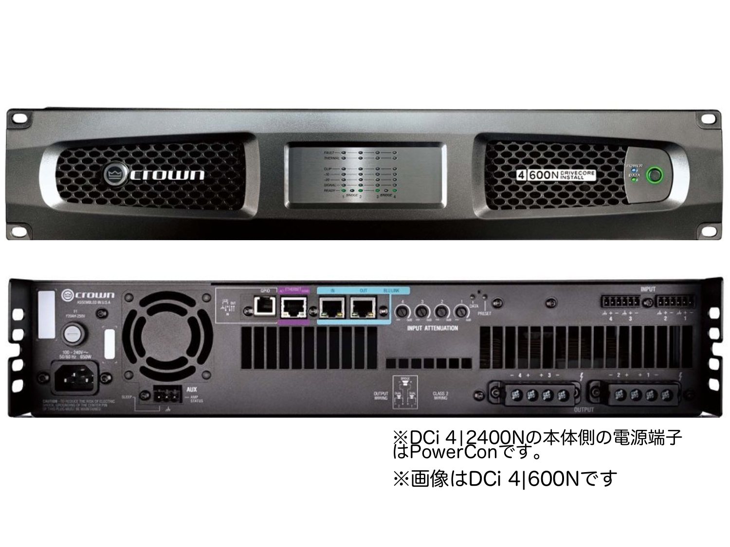 お得高品質】 CROWN（AMCRON）クラウン ステレオ パワーアンプ XLS