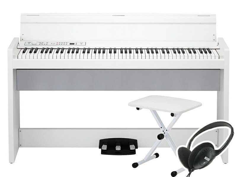 KORG コルグ LP-380U WH キーボードベンチセット 電子ピアノ|ワタナベ楽器 SHOP