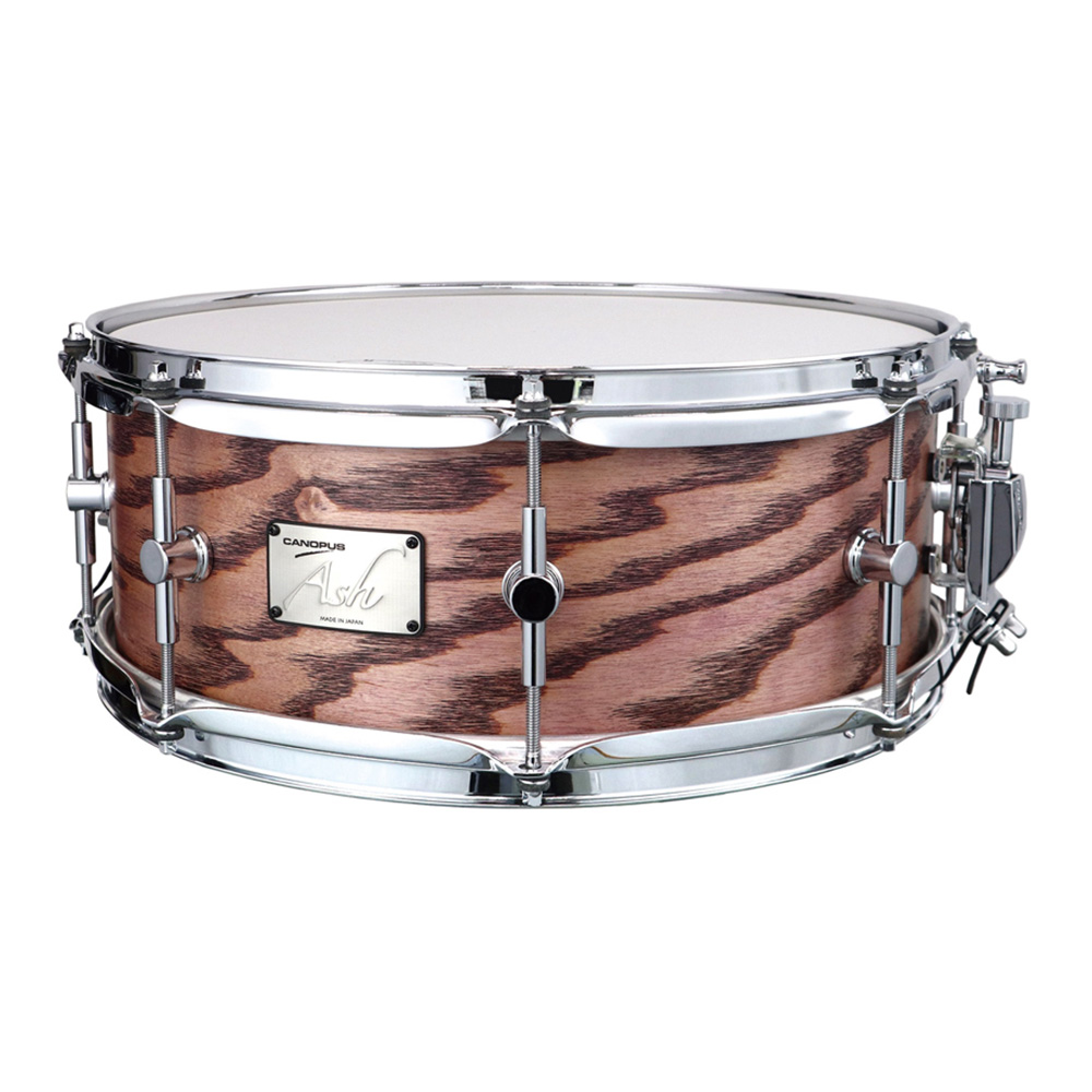 Canopus カノウプス Ash Snare Drum AH-1455 Violet Storm スネア