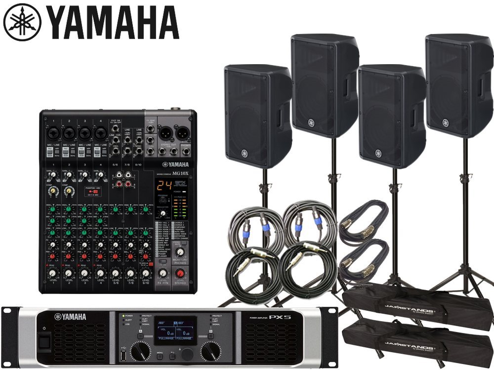 YAMAHA YAMAHA(ヤマハ) スピーカー4台 EMX4SPライブセット512S
