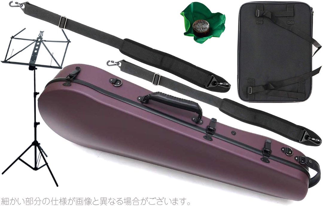 Carbon Mac カーボンマック CFA-2S サテン ローズ S-ROSE ビオラ ハードケース リュック ケース rose viola hard case セット G 北海道 沖縄 離島 同梱 代引不可