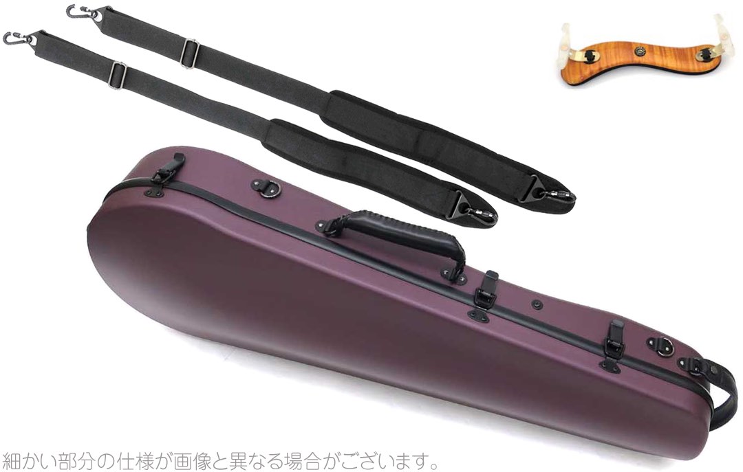 Carbon Mac カーボンマック CFA-2S サテン ローズ S-ROSE ビオラ ハードケース リュック ケース rose viola hard case セット H　北海道 沖縄 離島 同梱 代引不可