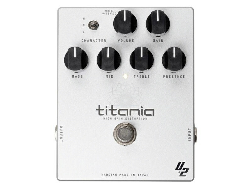 KarDiaN titania V1 ハイゲインディストーション discontinued] titania – KarDiaN
