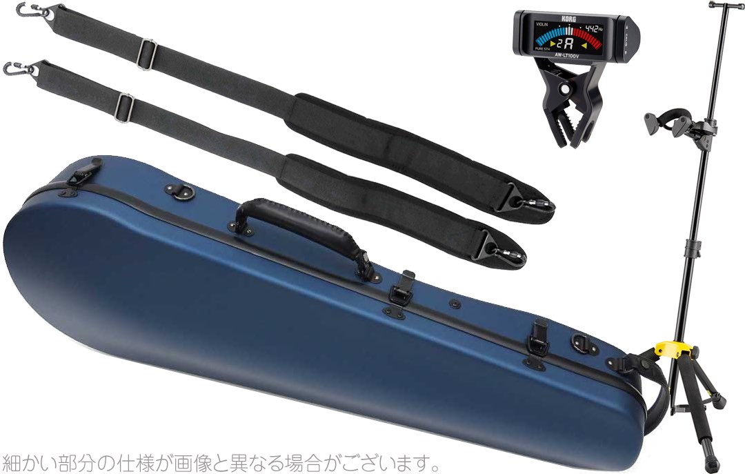 Carbon Mac カーボンマック CFA-2 サテン ビオラ ケース S-BLU リュック ハードケース サテンブルー blue viola cases セット B　北海道 沖縄 離島 代引き不可
