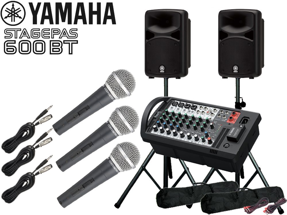 楽天市場】YAMAHA ヤマハ STAGEPAS400BT ◇ PAシステム ( PA 楽天市場】YAMAHA ヤマハ STAGEPAS400BT ◇ PAシステム ( PA