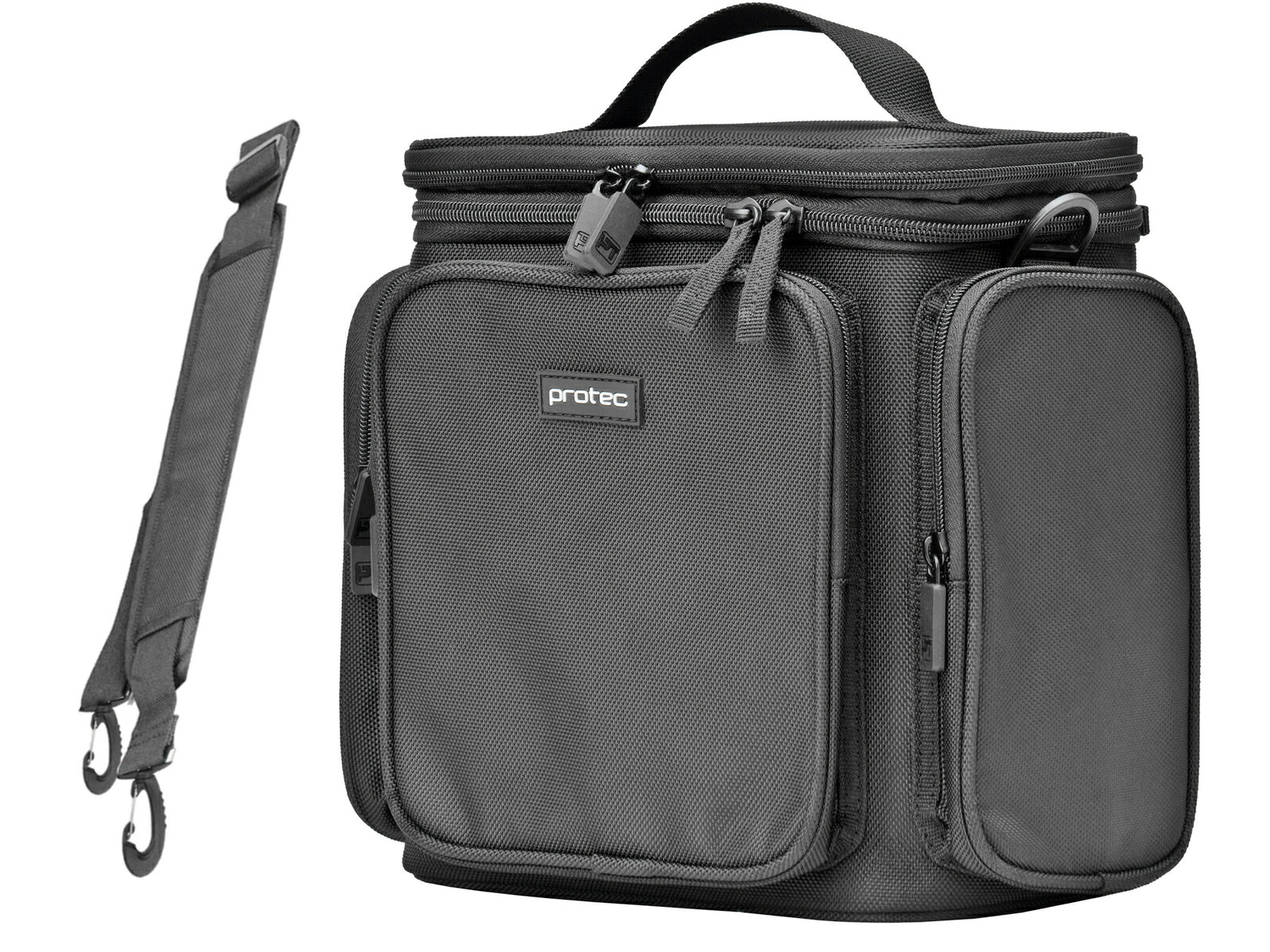 PROTEC M405 トランペット ミュートバッグ 3個収納 PROTEC プロテック トランペット ミュートケース 3個収納可能