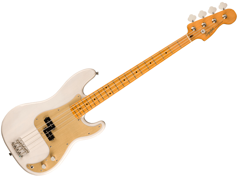 SQUIER スクワイヤー FSR エレキベース Classic 50s White Vibe Bass