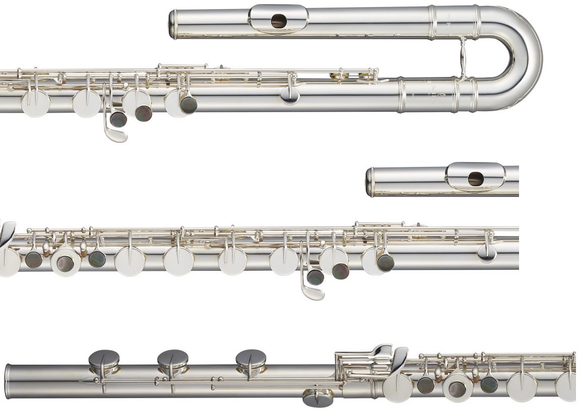 99%OFF!】 Pearl Flute パールフルート PFB-305E バスフルート 横型 C