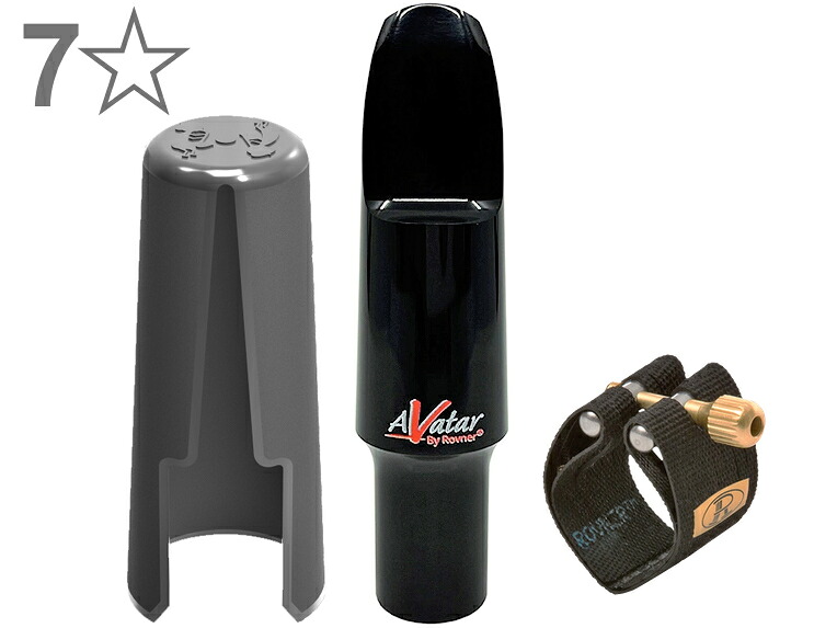 Rovner ロブナー 7☆ アヴァター テナーサックス マウスピース ラバー teor saxophone Mouthpiece Avatar Deep D collection 7ワンスター 7*　北海道 沖縄 離島不可