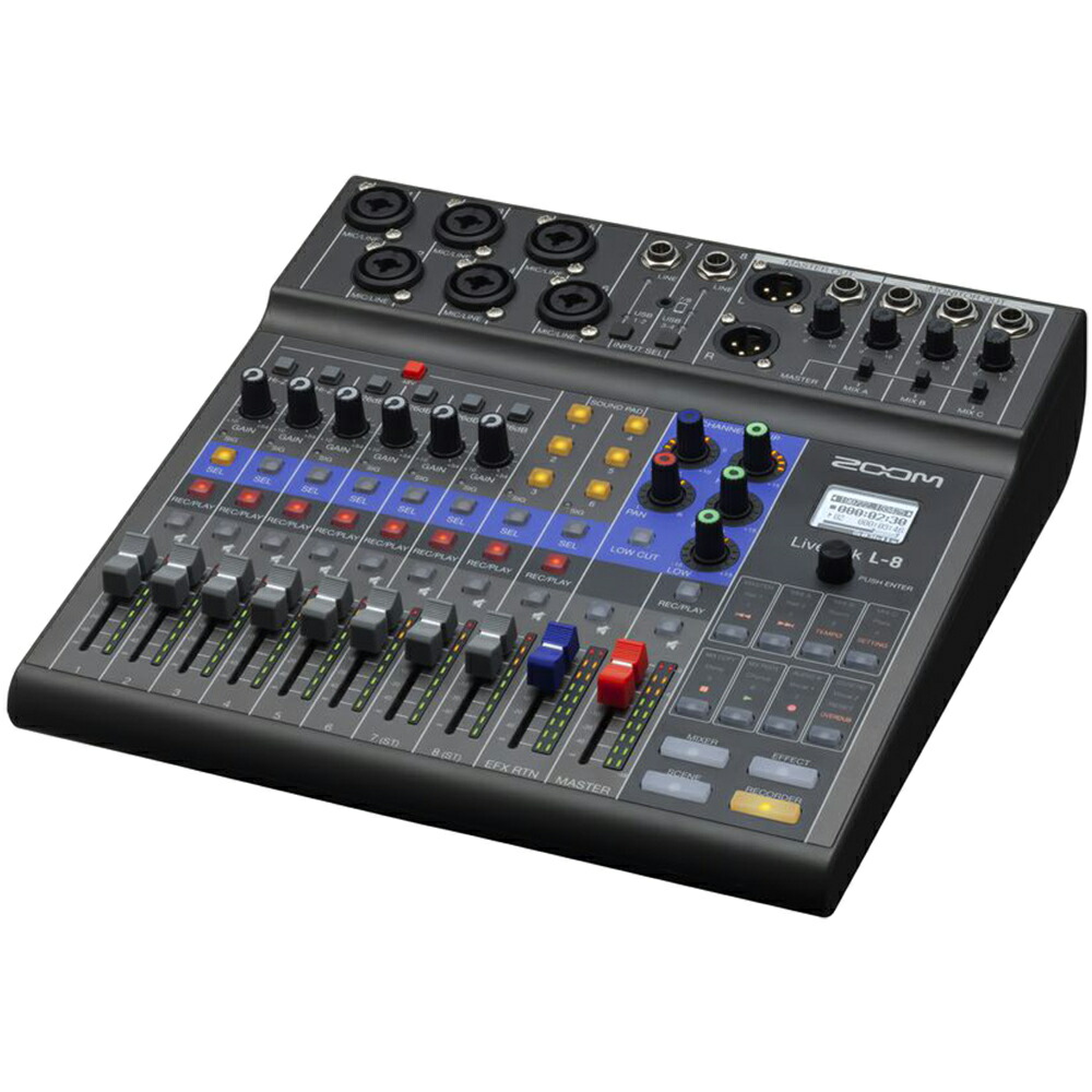 楽天市場】ZOOM ズーム LiveTrak L-12 MTR ミキサー : ワタナベ