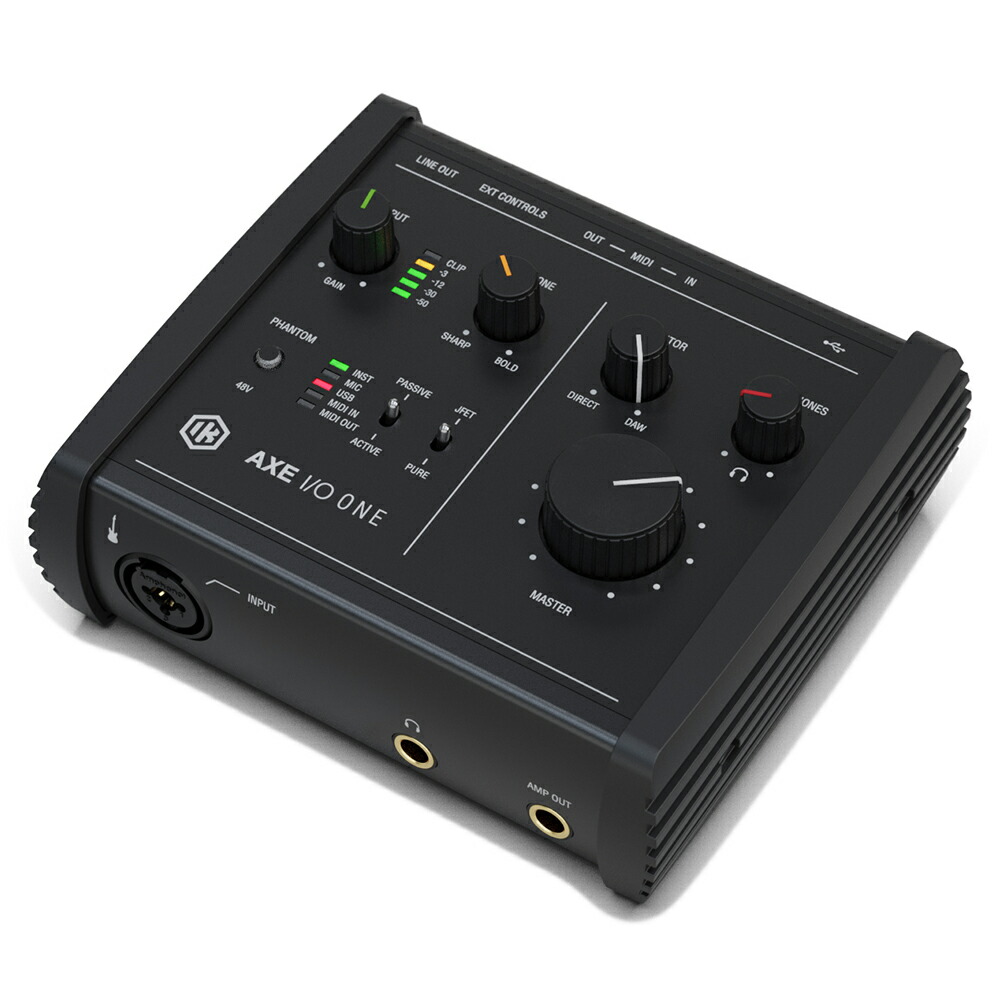 IK Multimedia アイケーマルチメディア AXE I/O ONE オーディオインターフェイス for ギター ・ベース