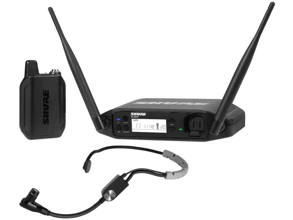 SHURE GLXD14R+J/SM35-Z2 ワイヤレスシステム ＋α SHURE、GLXD14R+J/B98-Z2、管楽器用ワイヤレス、2.4GHz