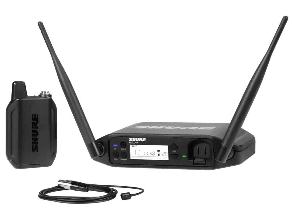 SHURE シュア GLXD14+J/93 ◆ 2.4GHz帯 WL93 テーブルトップ型受信機付 ラべリアマイクロホン ワイヤレスシステム GLXD14+J/93-Z2【4月11日時点、少数在庫あり △ 】