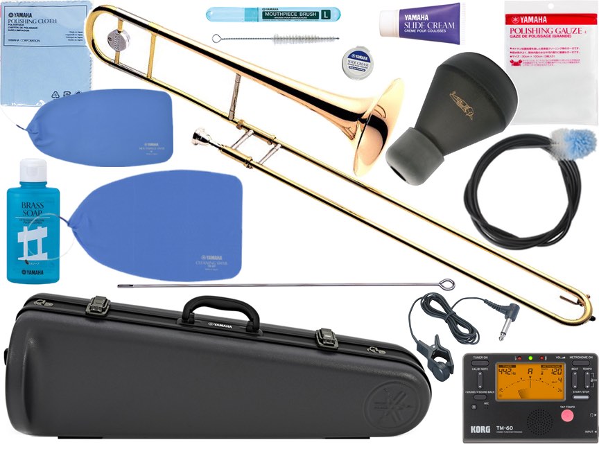 楽天市場】YAMAHA ヤマハ YSL-455G テナートロンボーン ゴールドブラス