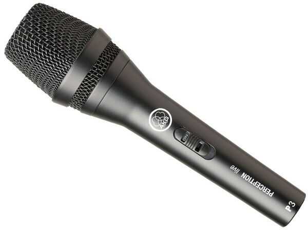 楽天市場】AKG エーケージー P5S ◇ スイッチ付き ダイナミックマイク