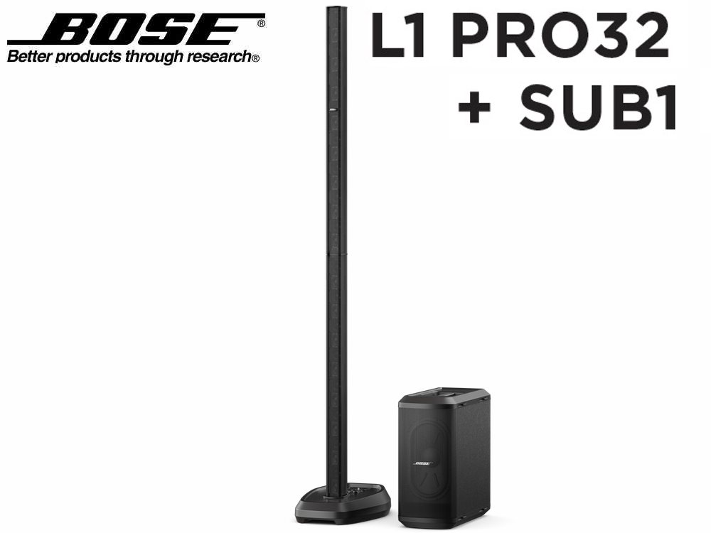 楽天市場】BOSE（ボーズ） L1 Pro32 + Sub2 ポータブルラインアレイ