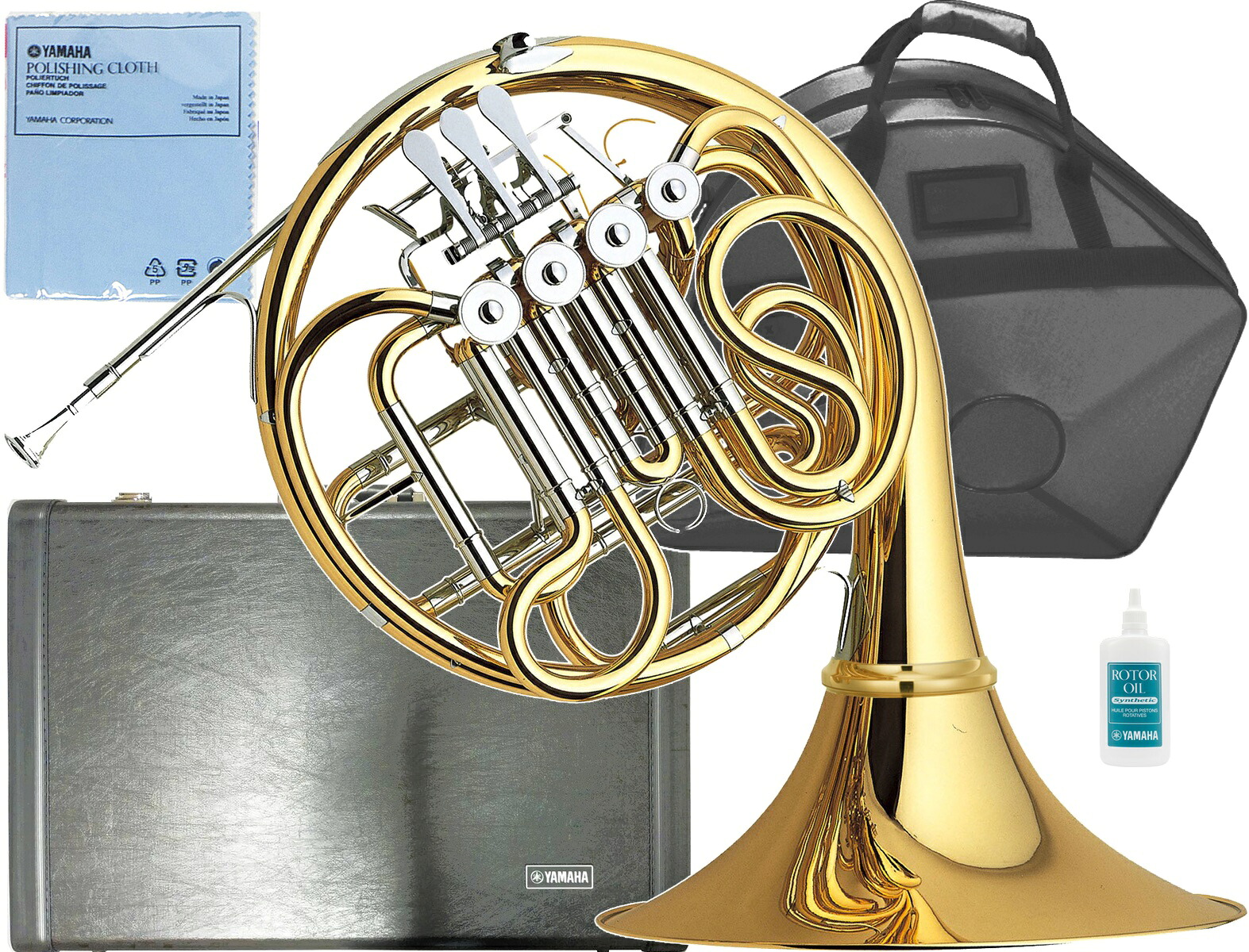 【楽天市場】YAMAHA ヤマハ YHR-567D フレンチホルン デタッチャブル フルダブルホルン 管楽器 Full double ...